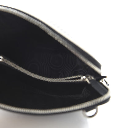 Gucci X SEGA Calfskin GUCCY Stars Mini Dome Shoulder Bag Black Gold 5 of 10