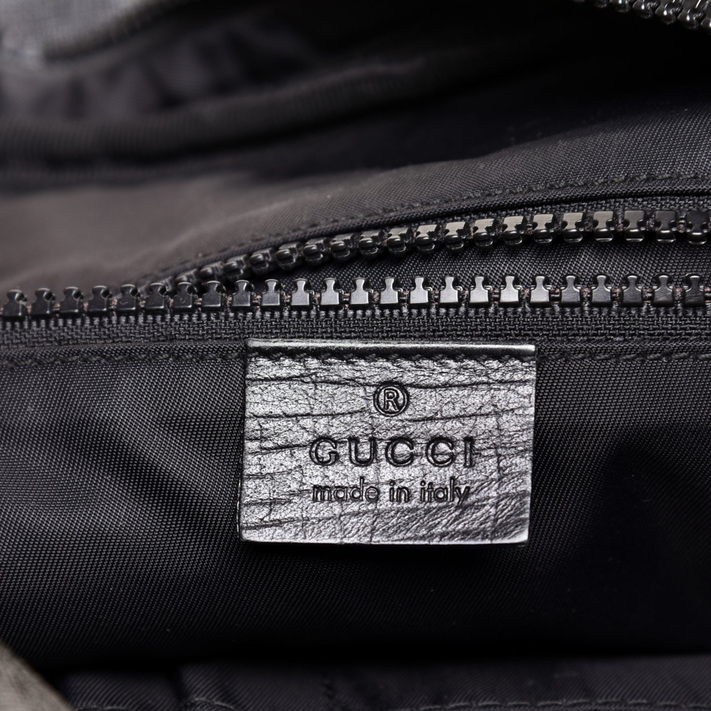GG Plus Monogram Messenger Bag Black
