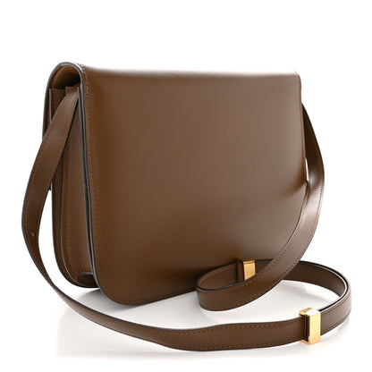 Celine Box Calfskin Medium Classic Box Flap Bag Camel 3 of 10