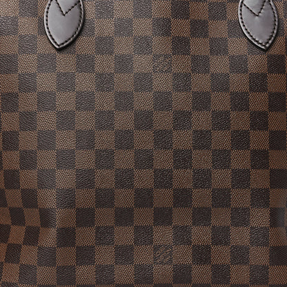 Louis Vuitton Damier Ebene Neo Neverfull MM Rose Ballerine 8 of 11