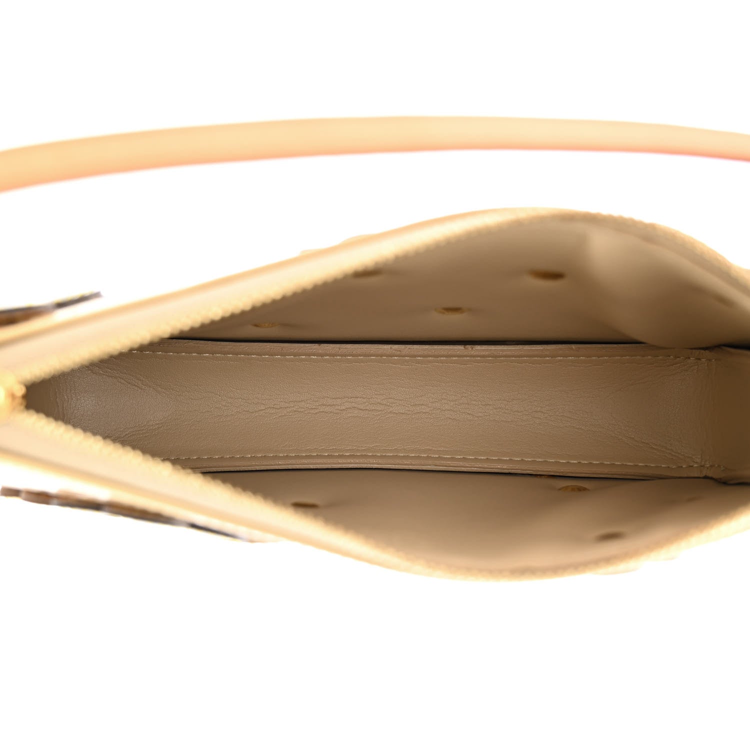 Louis Vuitton Vernis Lexington Fleurs Pochette Beige 5 of 13