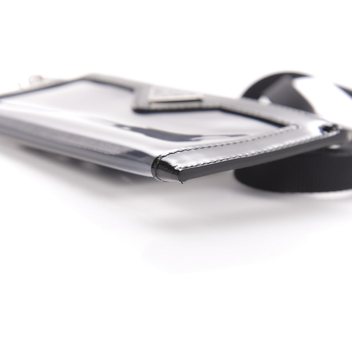 Vernice Plexiglass Card Holder Black