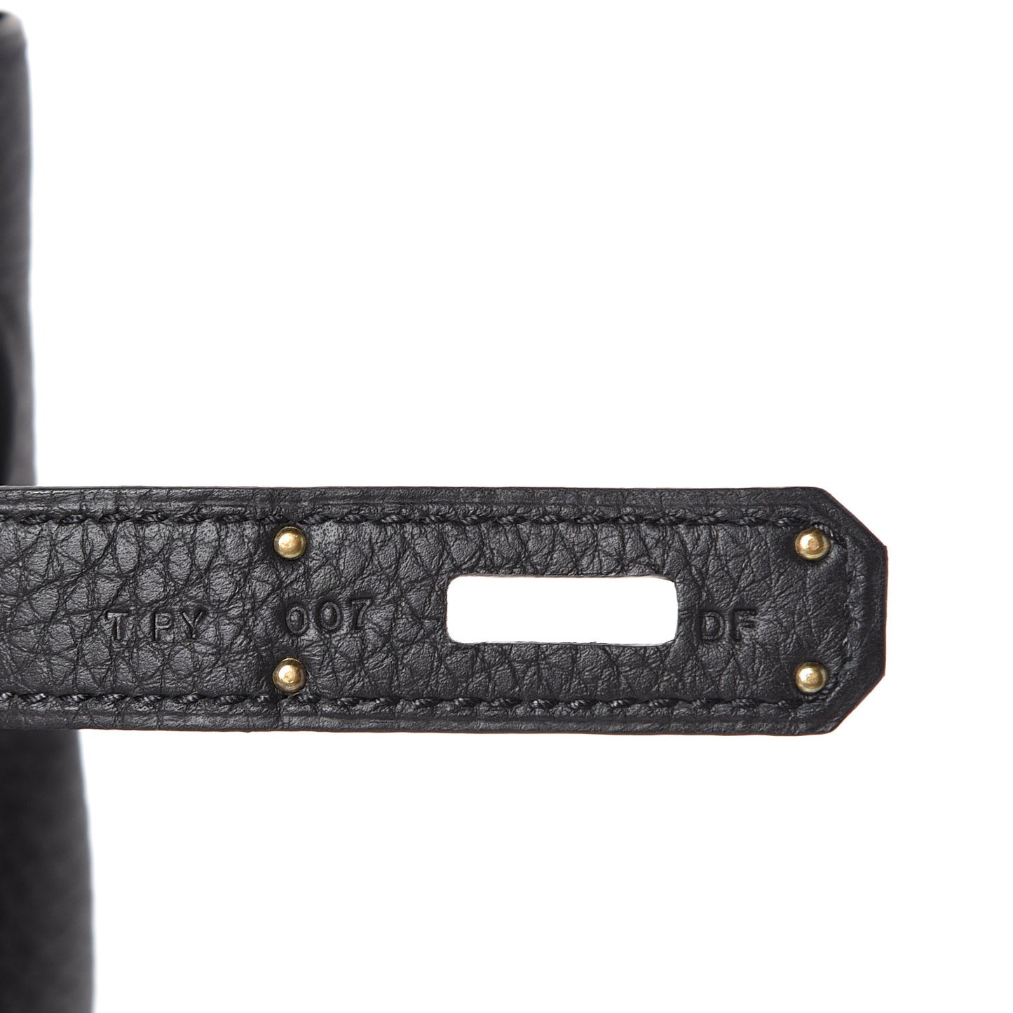 Togo Birkin 30 Black