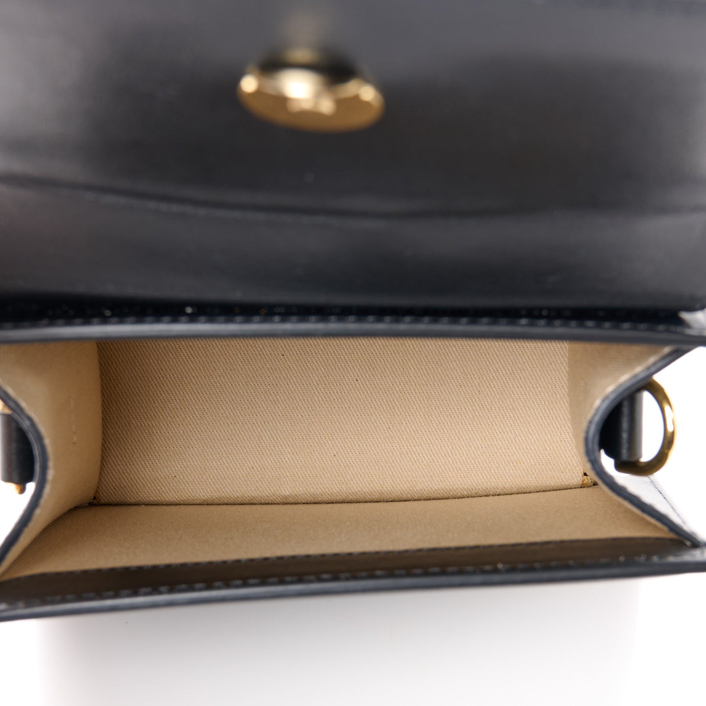 Smooth Calfskin Le Chiquito Moyen Black