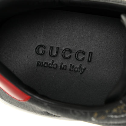 Gucci GG Supreme Monogram Tiger Ayers Web Mens New Ace Sneakers 9 Black 13 of 18