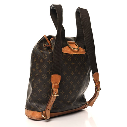 Louis Vuitton Monogram Montsouris GM Backpack 3 of 11