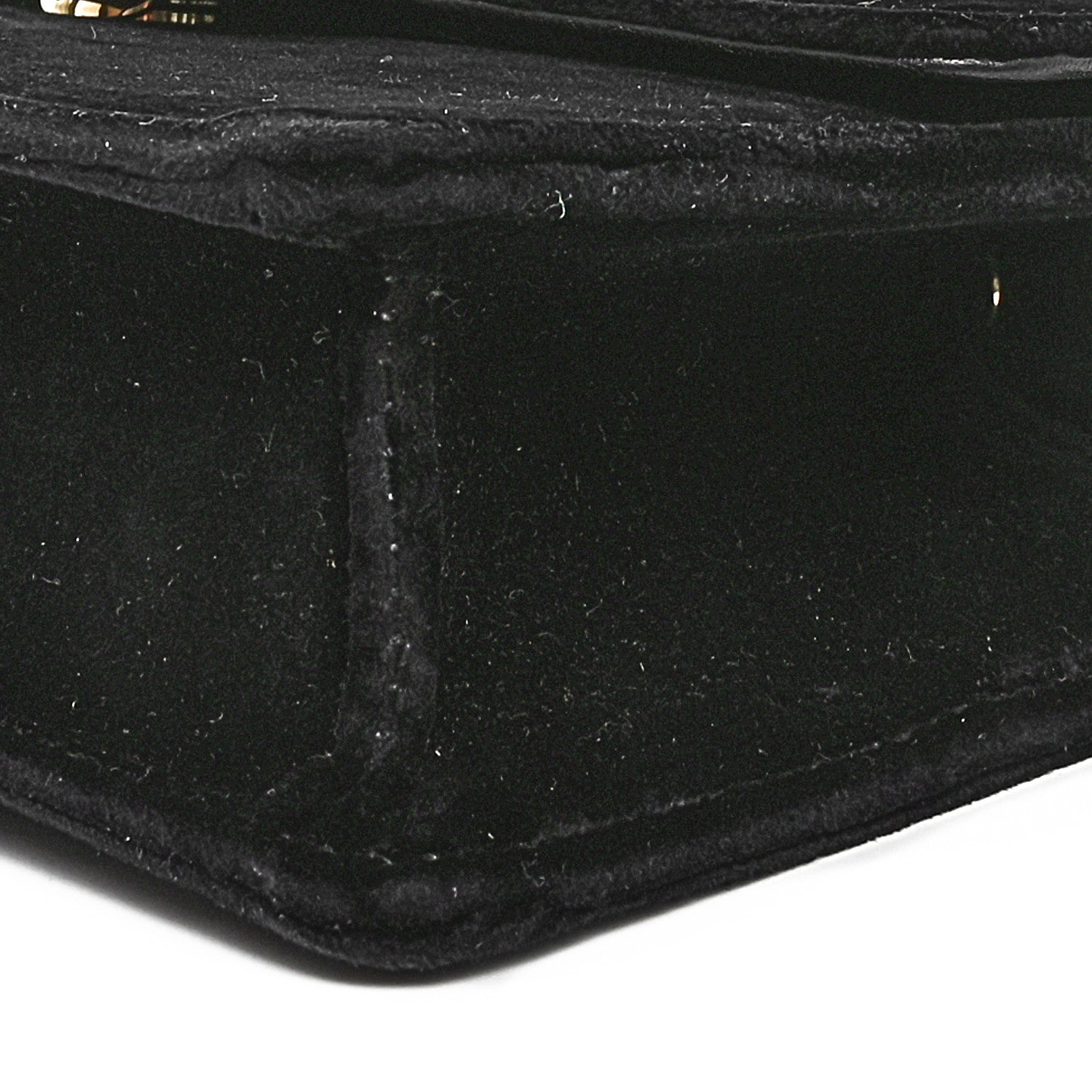 Gucci Velvet Crystal Square G Shoulder Bag Black 10 of 10