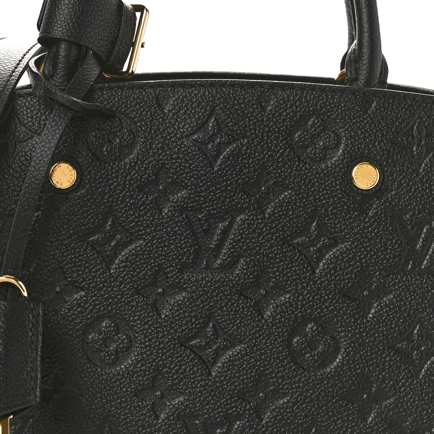 Louis Vuitton Empreinte Montaigne BB Black 7 of 9