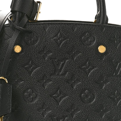 Louis Vuitton Empreinte Montaigne BB Black 7 of 9