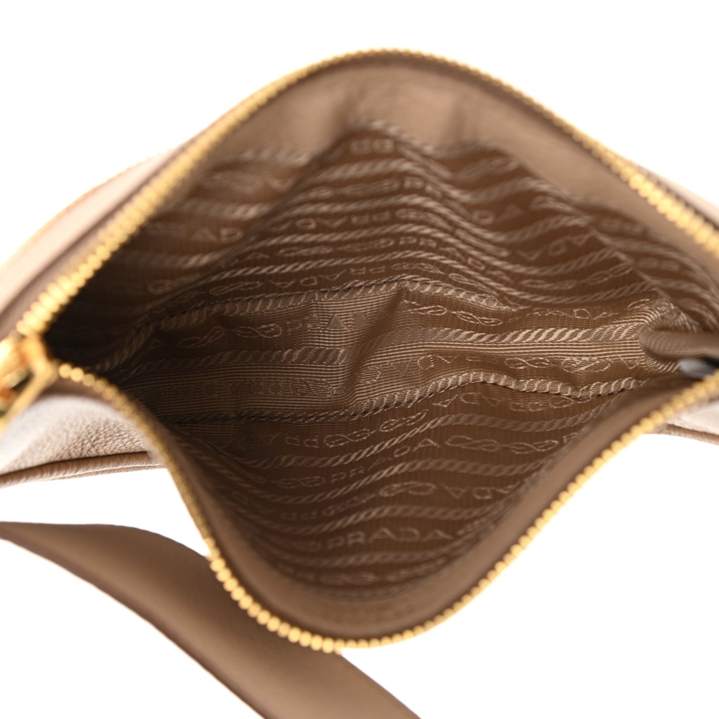 Vitello Daino Small Belt Bag Cammeo