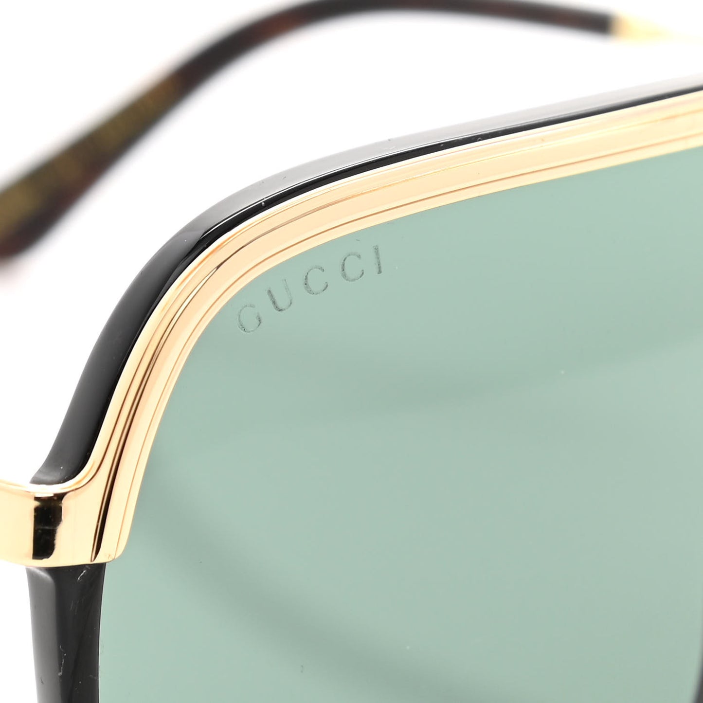 Squared Aviator GG Sunglasses GG0200S Black