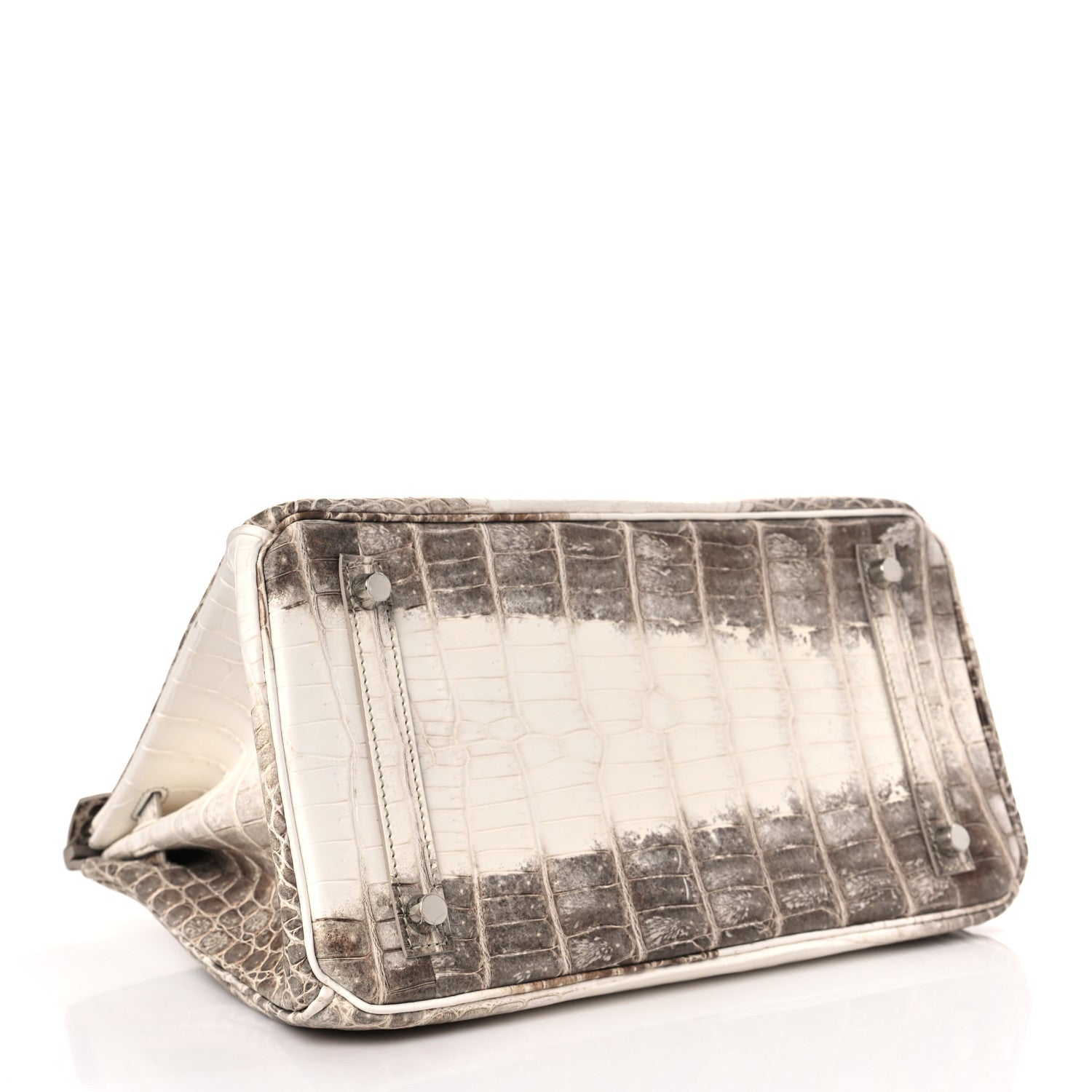 Hermes Matte Niloticus Crocodile Himalaya Birkin 30 Blanc 4 of 17