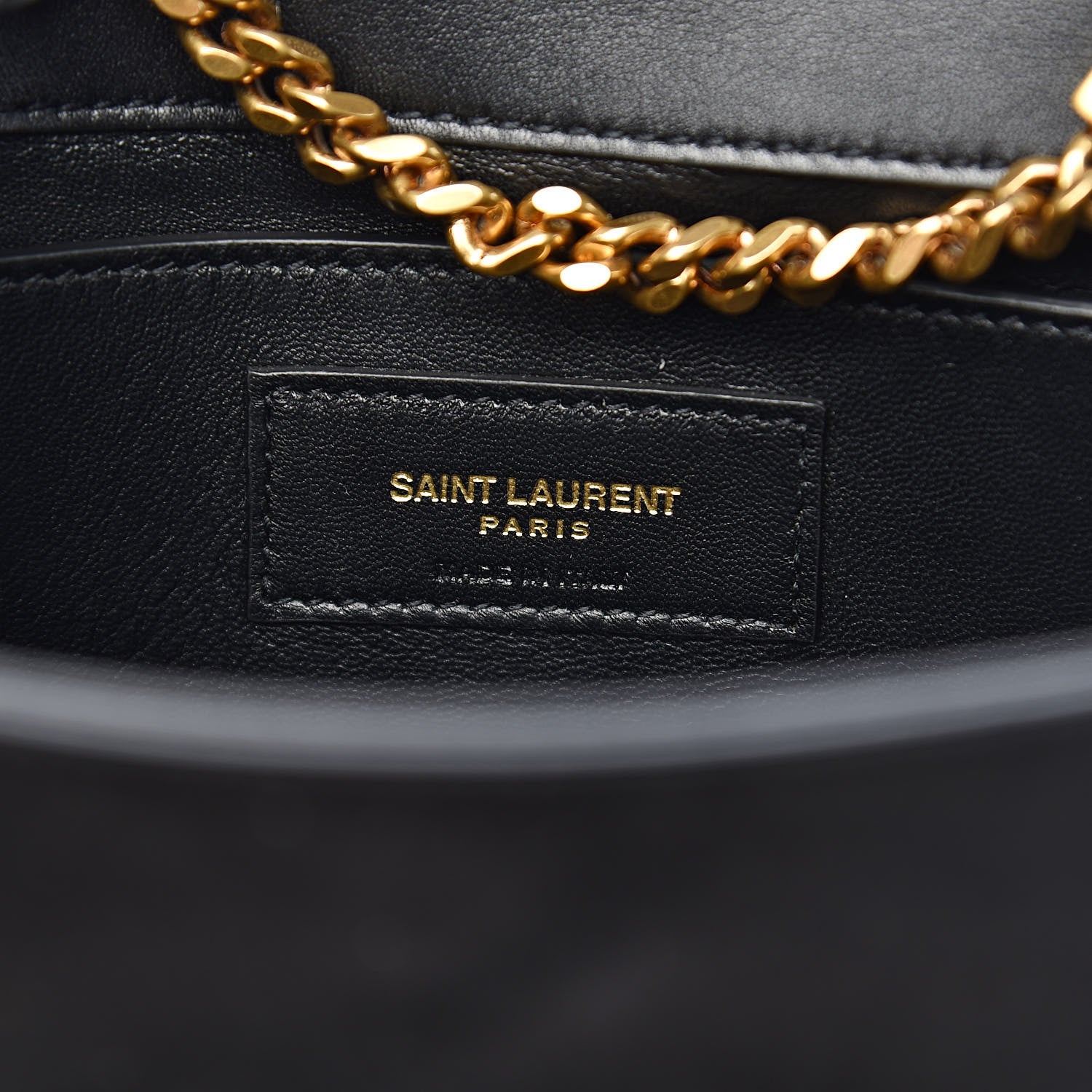Saint Laurent Suede Embroidered Patches Small Monogram Kate Satchel Black 7 of 10