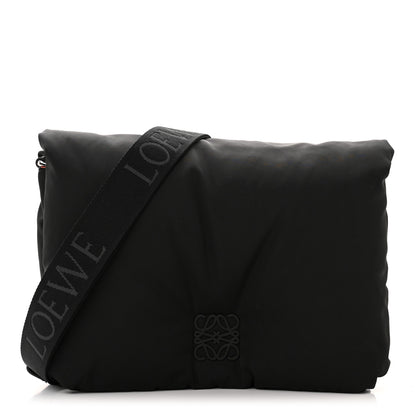 Loewe Nylon Medium Goya Puffer Bag Black 1 of 10