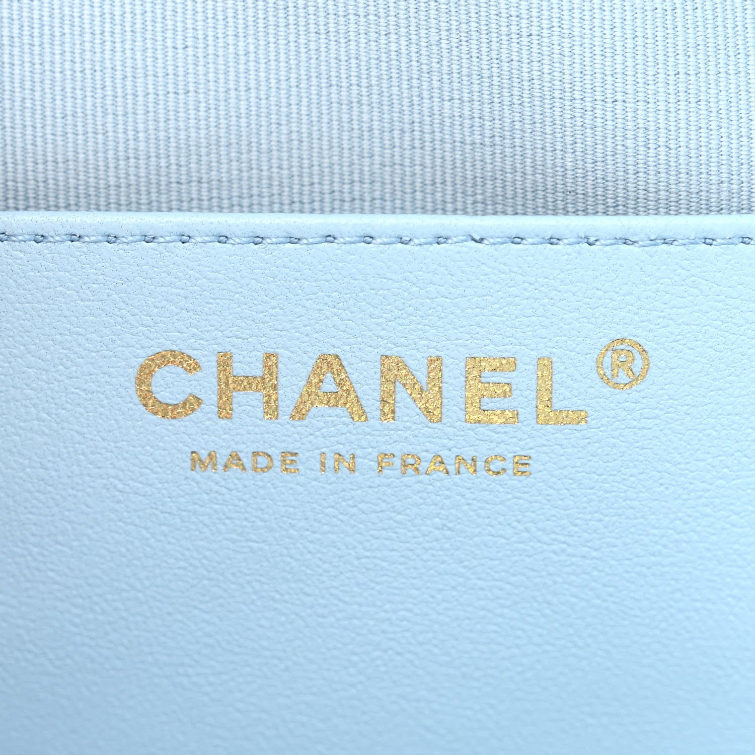 Chanel Lambskin Quilted CC In Love Heart Bag Light Blue 6 of 10