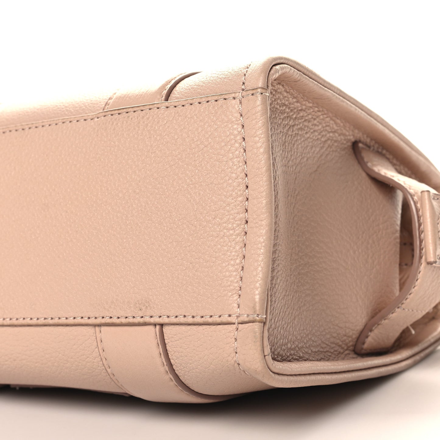 Grained Calfskin Small The Tote Bag Rose Dust