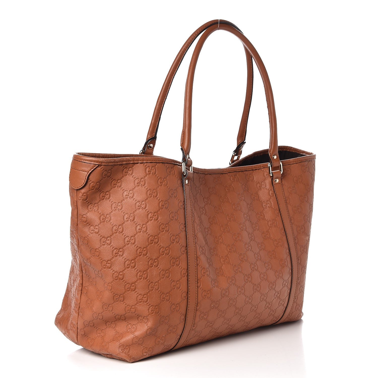 Gucci Guccissima Vitello Tender Large Joy Tote Saffron 3 of 15