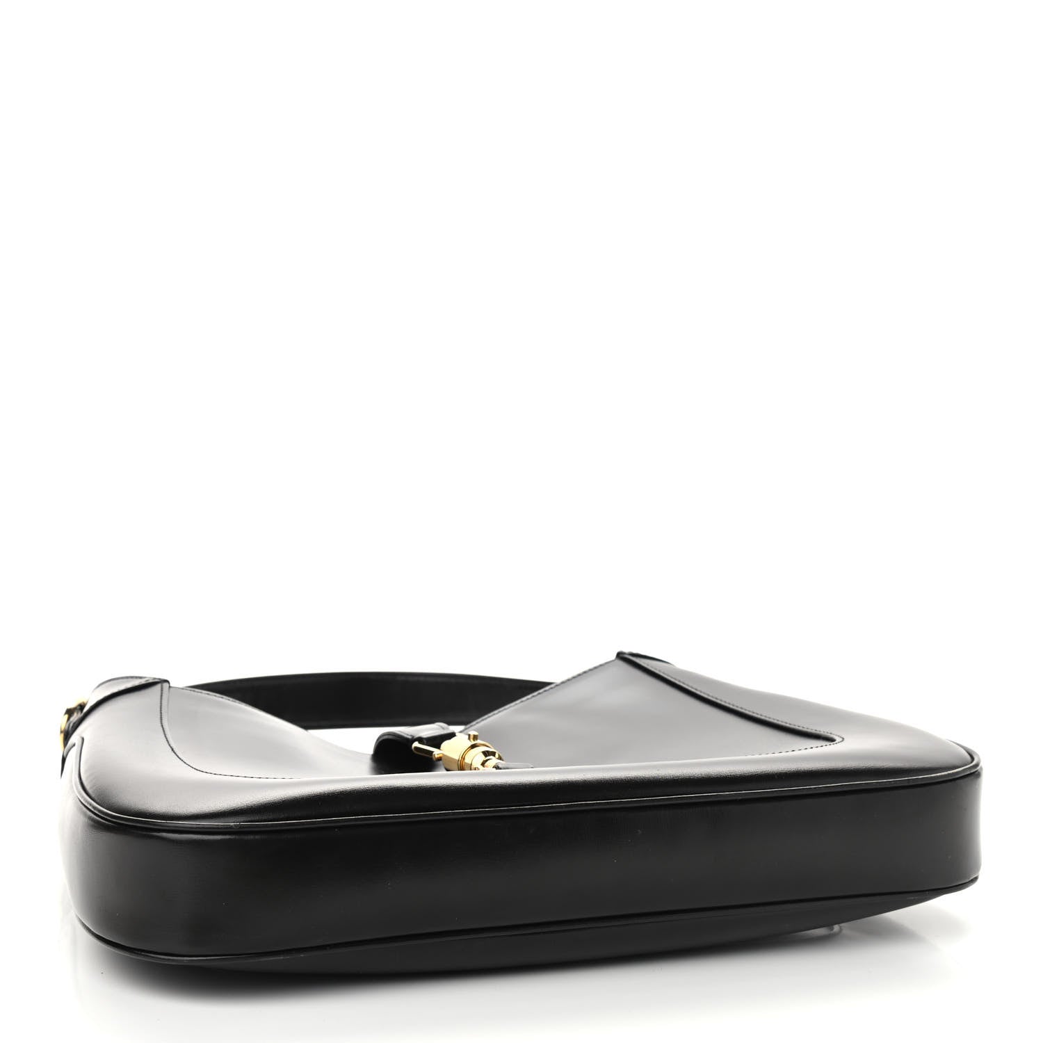 Gucci Boarded Dyana Lux Calfskin Medium Jackie 1961 Hobo Black 4 of 11