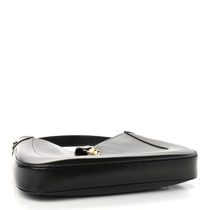 Gucci Boarded Dyana Lux Calfskin Medium Jackie 1961 Hobo Black 4 of 11