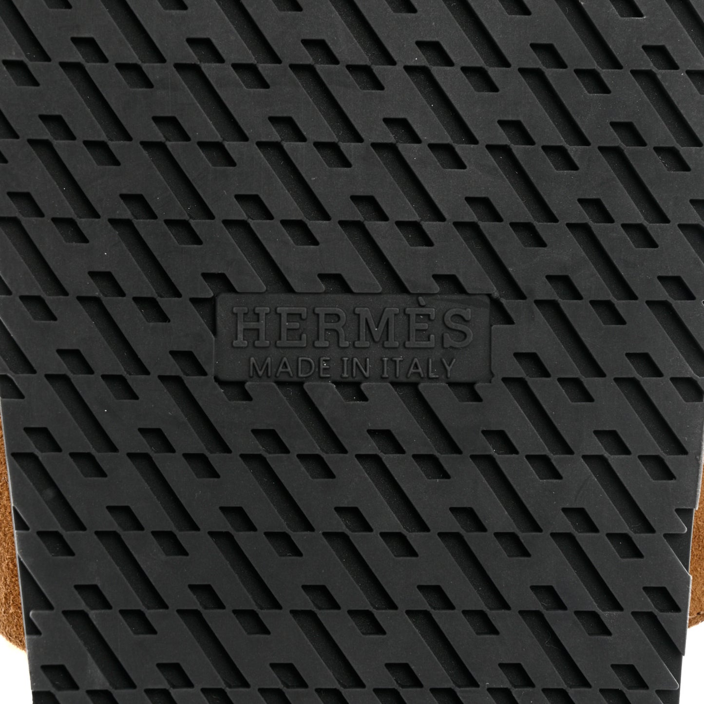 Suede Goatskin Woolskin Mens Chypre Sandals 41 Brun Fume Ecru