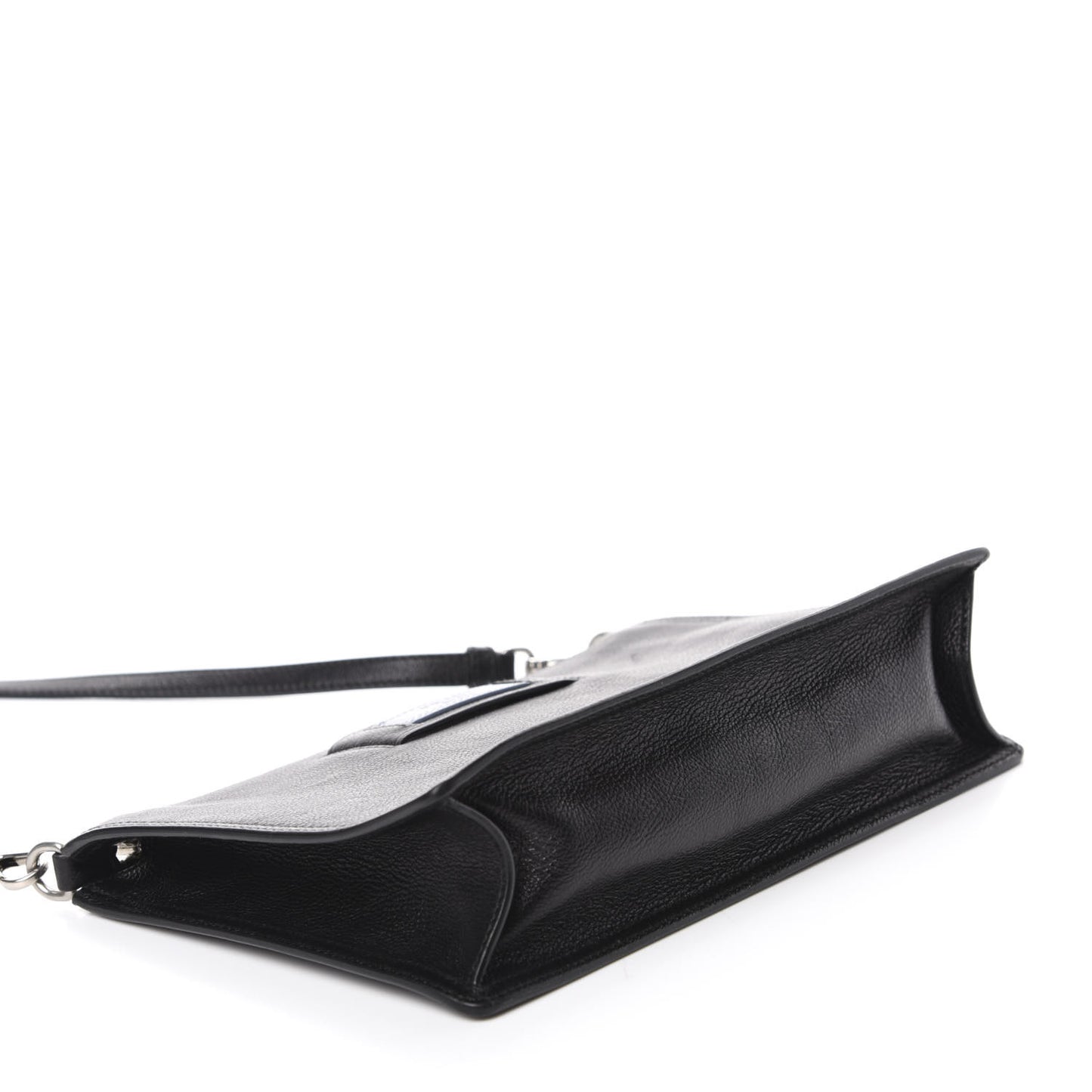Glace Calf Etiquette Clutch Black