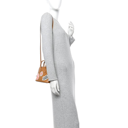 Hermes Chevre Mysore Pique Colle Mini 1923 Bolide Caramel Multicolor 2 of 10