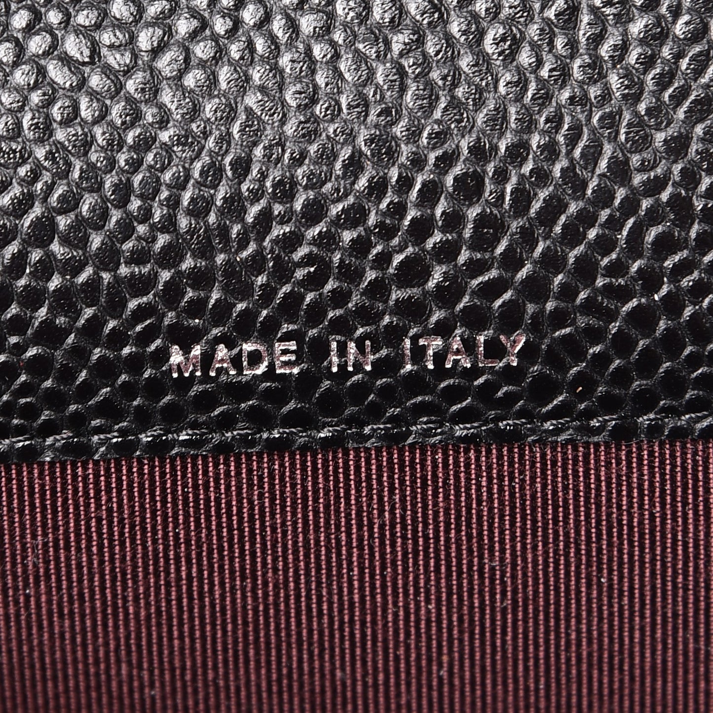 Caviar Quilted Flap Card Holder Black