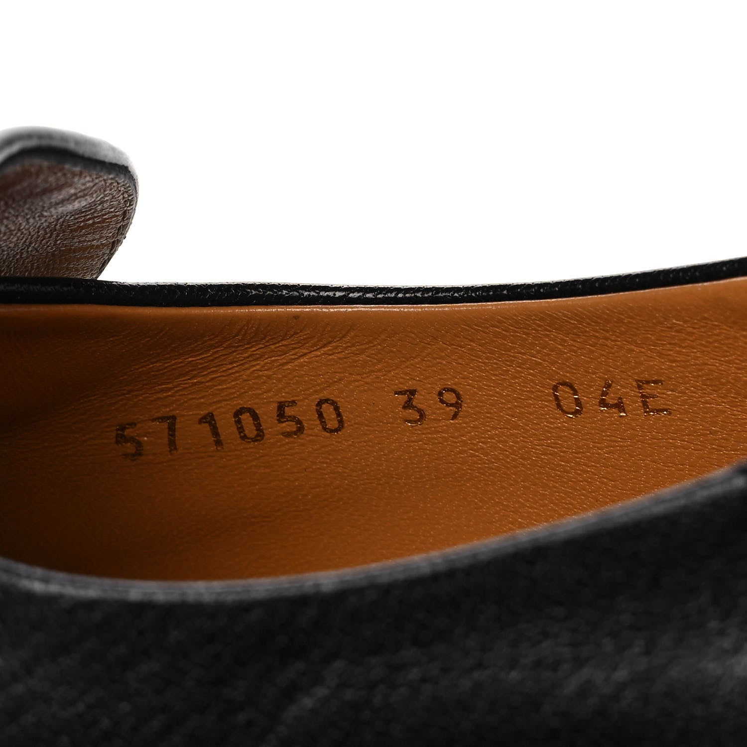 Gucci Goatskin Womens Horsebit Mid-Heel Loafers 39 Black 8 of 14