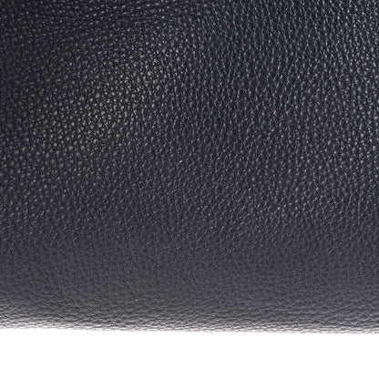 Prada Vitello Daino Zippered Crossbody Bag Baltico 9 of 13