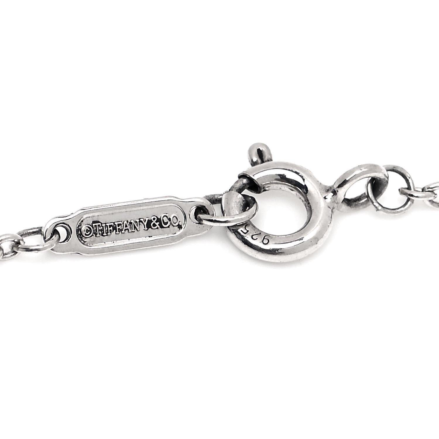 Tiffany Sterling Silver T Two Single Chain Bracelet 5 of 5