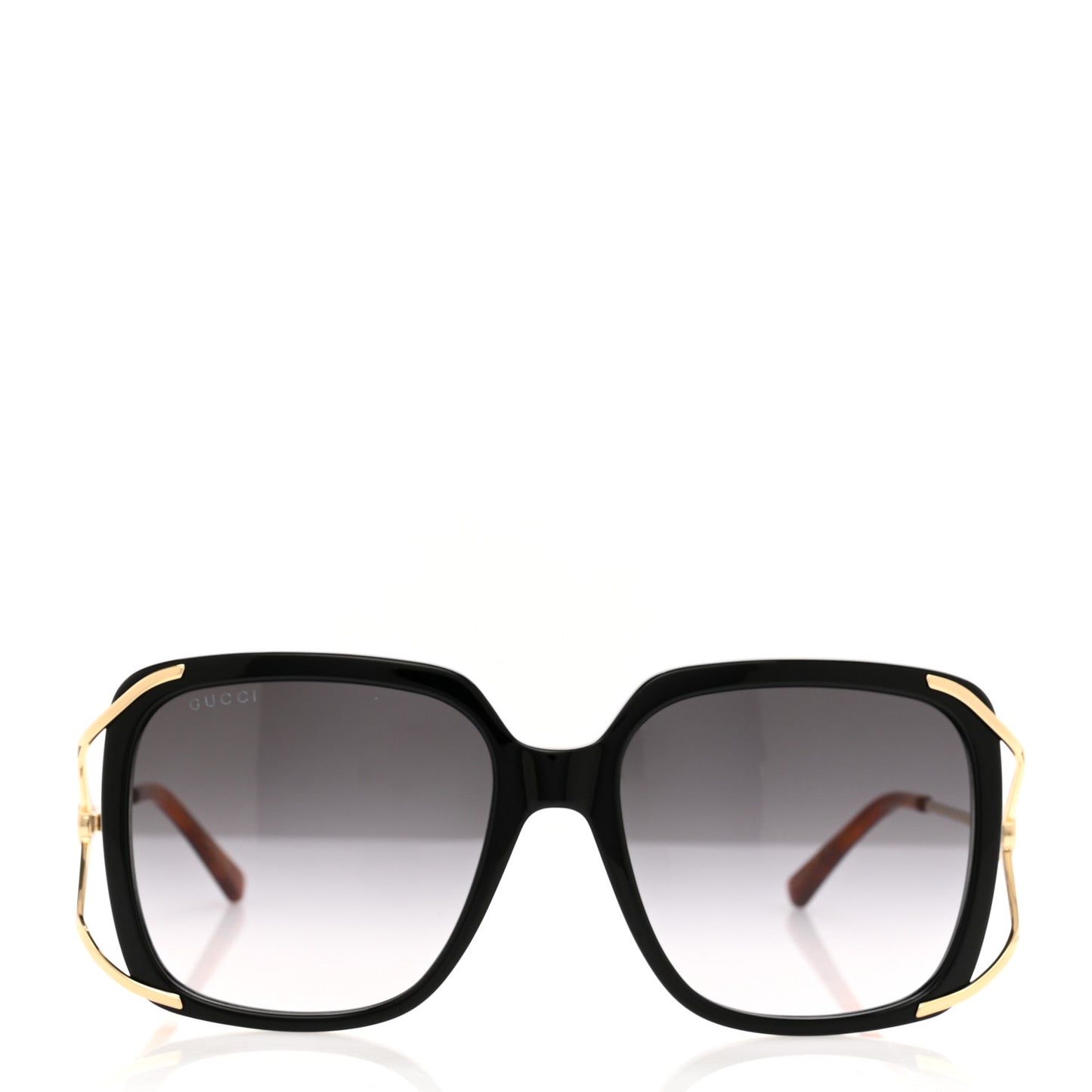 Acetate Butterfly Sunglasses GG0647S Black White
