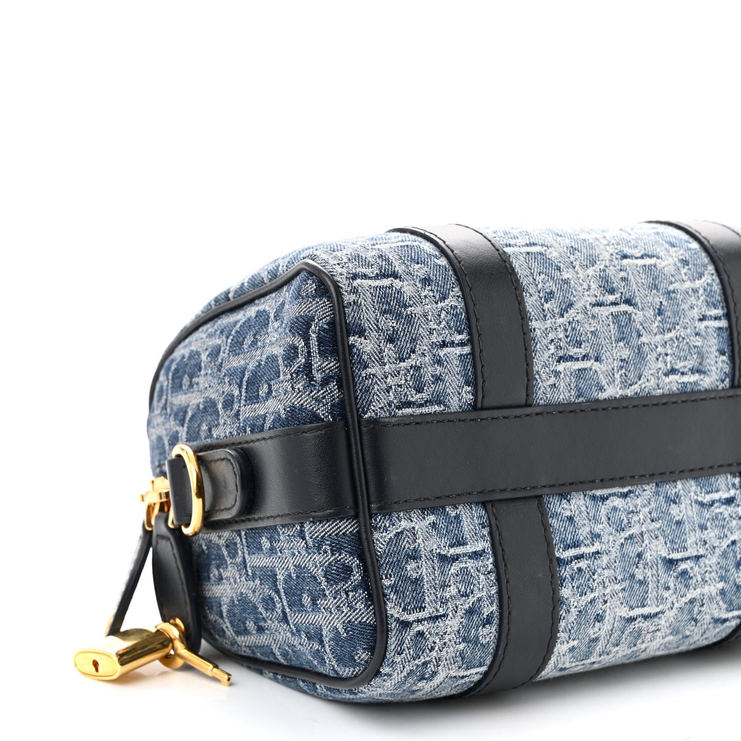 Christian Dior Denim Oblique Groove 20 Bag Blue 1814292 – FASHIONPHILE