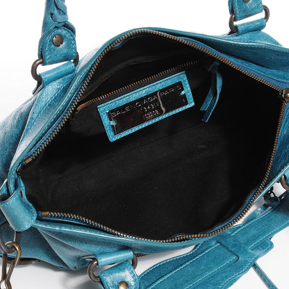 Balenciaga Chevre Classic Hardware First Aquamarine 5 of 13