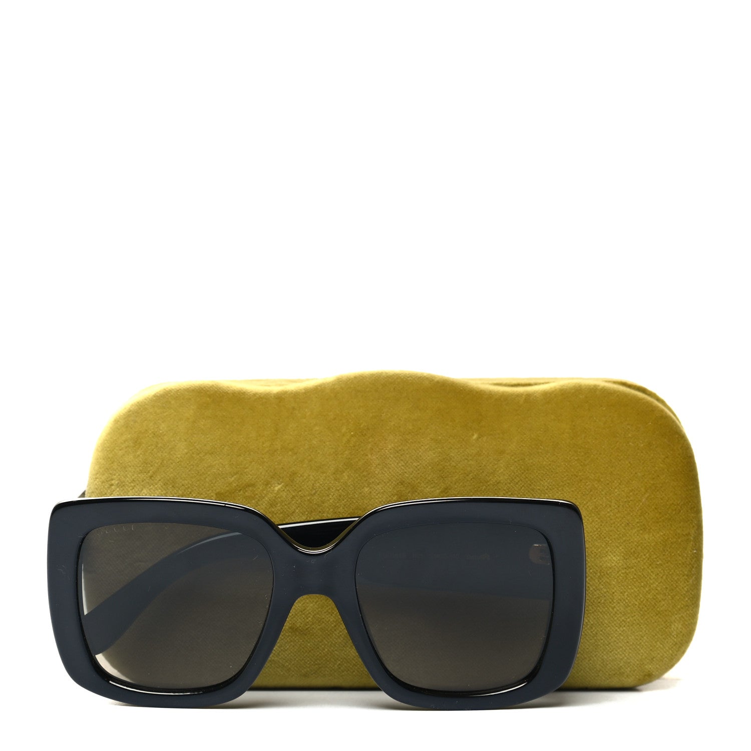 Gucci Acetate Square Frame Sunglasses GG0141S Black 8 of 8
