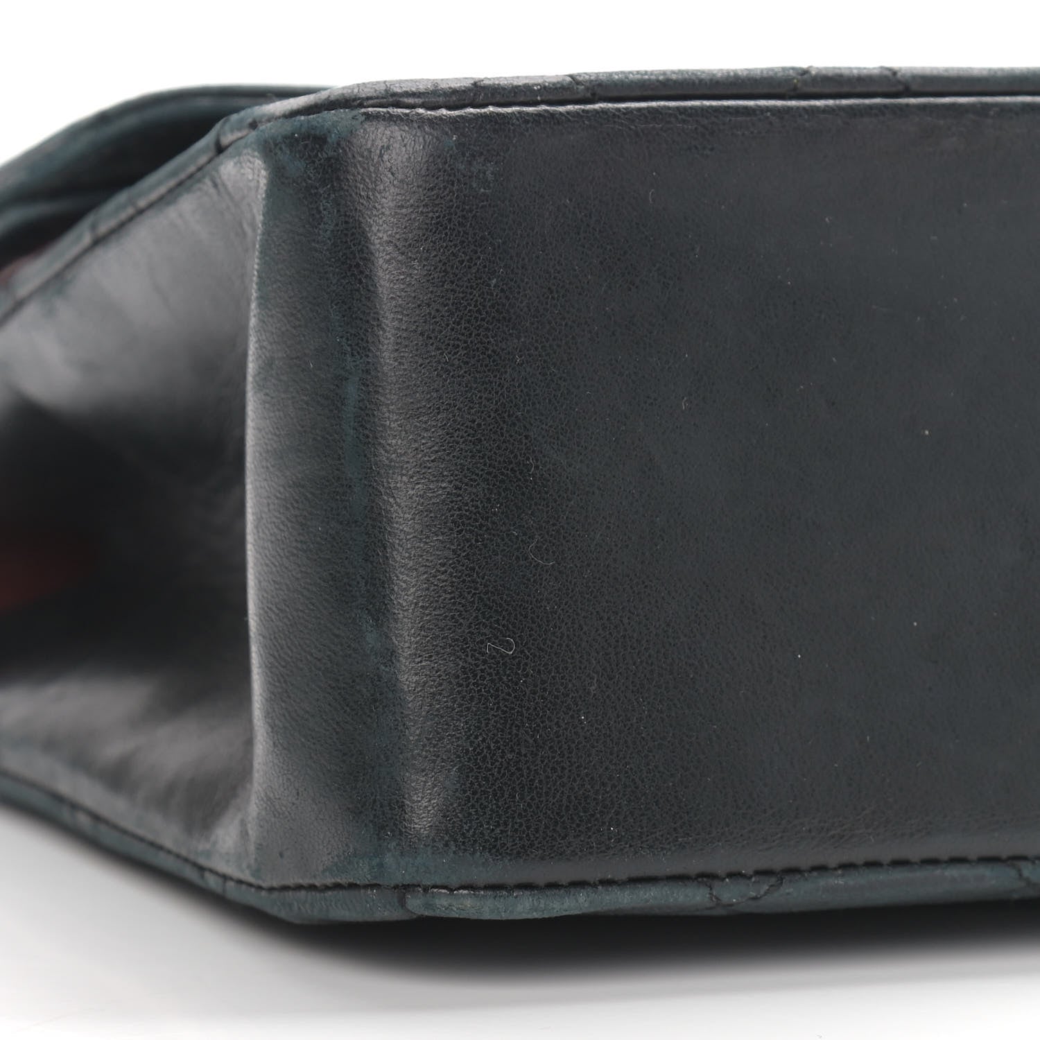 Chanel Lambskin Quilted Medium Double Flap Black 8 of 11
