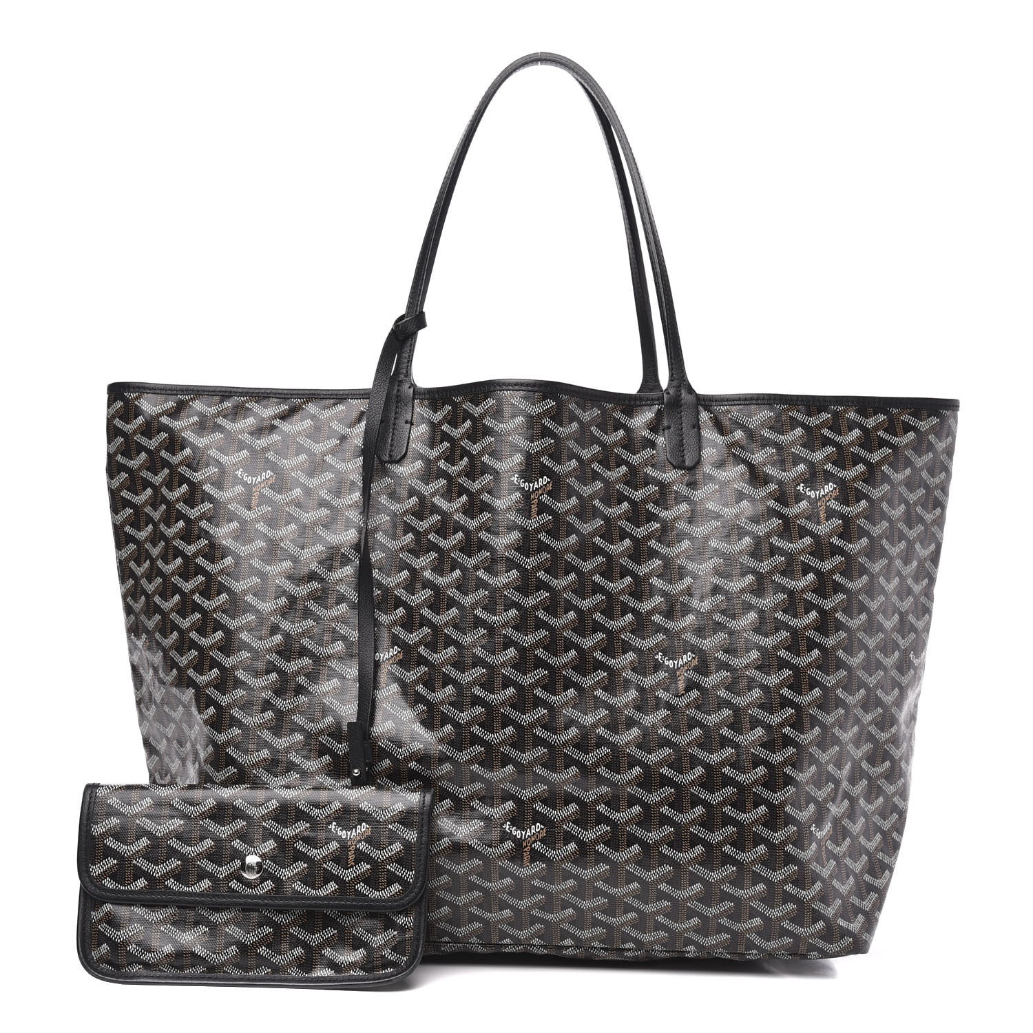 Goyard Goyardine Saint Louis GM Black 1 of 9