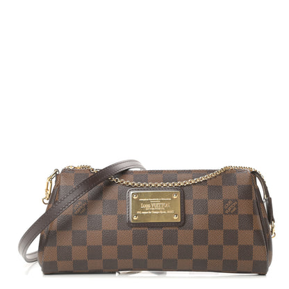 Louis Vuitton Damier Ebene Eva Clutch 1 of 11
