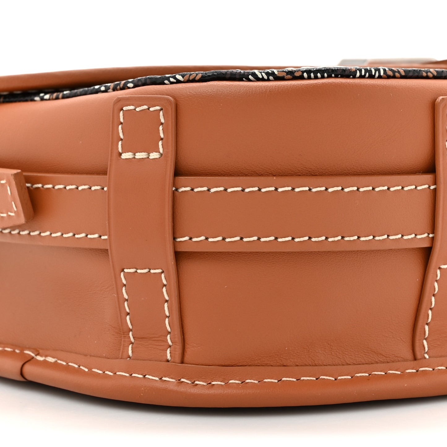 Goyardine Belvedere II PM Messenger Bag Black Gold