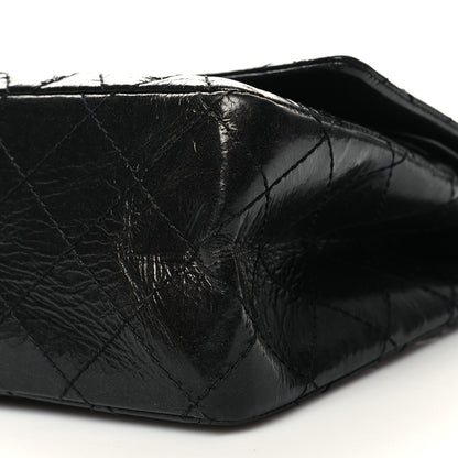 Chanel Glazed Calfskin Quilted 2.55 Reissue 226 Flap So Black 10 of 10