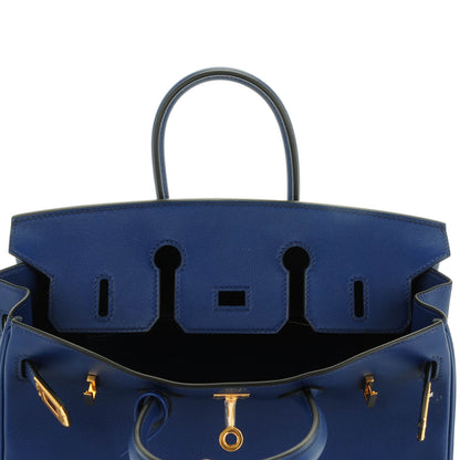 Hermes Swift Birkin 25 Bleu Saphir 13 of 21