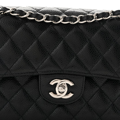 Chanel Caviar Quilted Small Double Flap Black 8 of 13