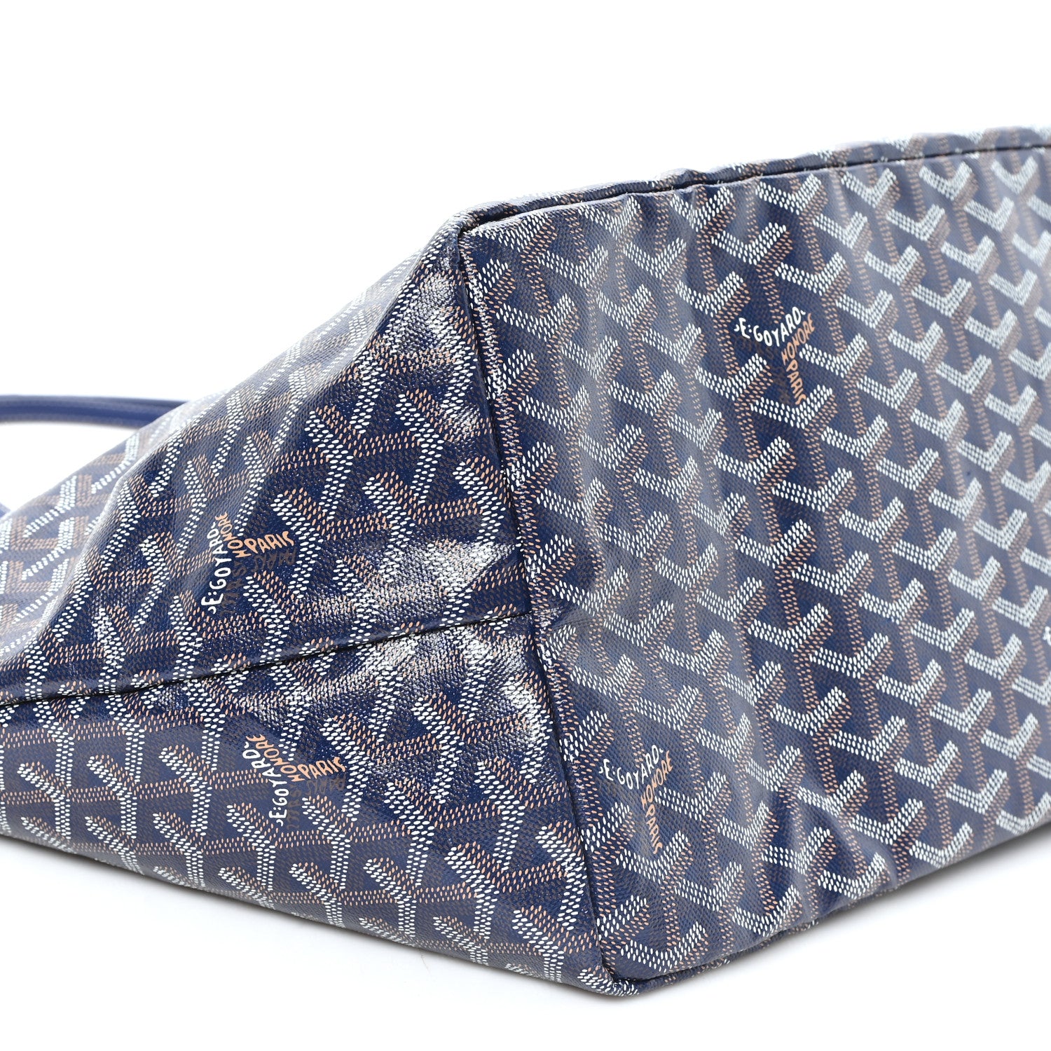 Goyard Goyardine Saint Louis GM Navy 10 of 12