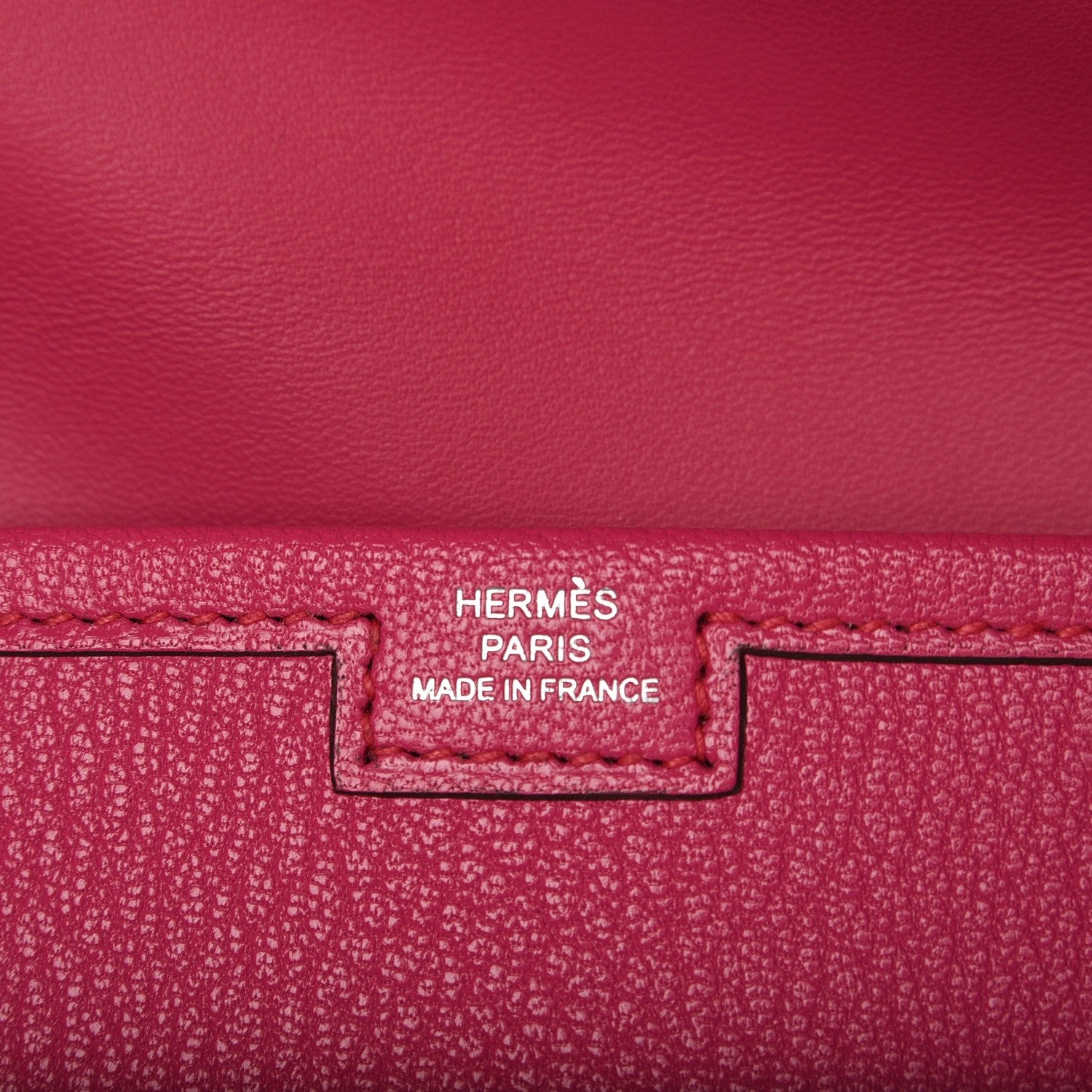 Hermes Chèvre Mysore Jige Elan 29 Clutch Rose Shocking 7 of 17