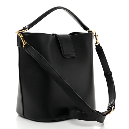 Celine Smooth Calfskin Triomphe Medium Louise Bag Black 4 of 10