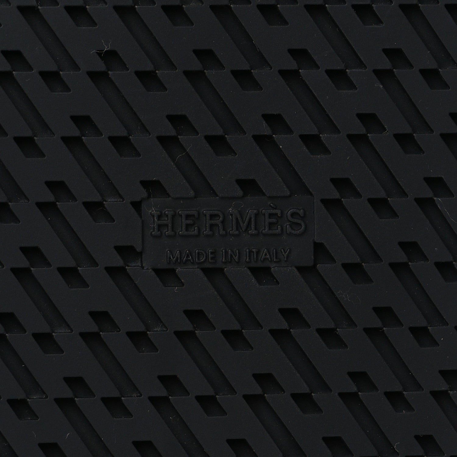 Hermes Calfskin Womens Chypre Sandals 35.5 Black 6 of 9