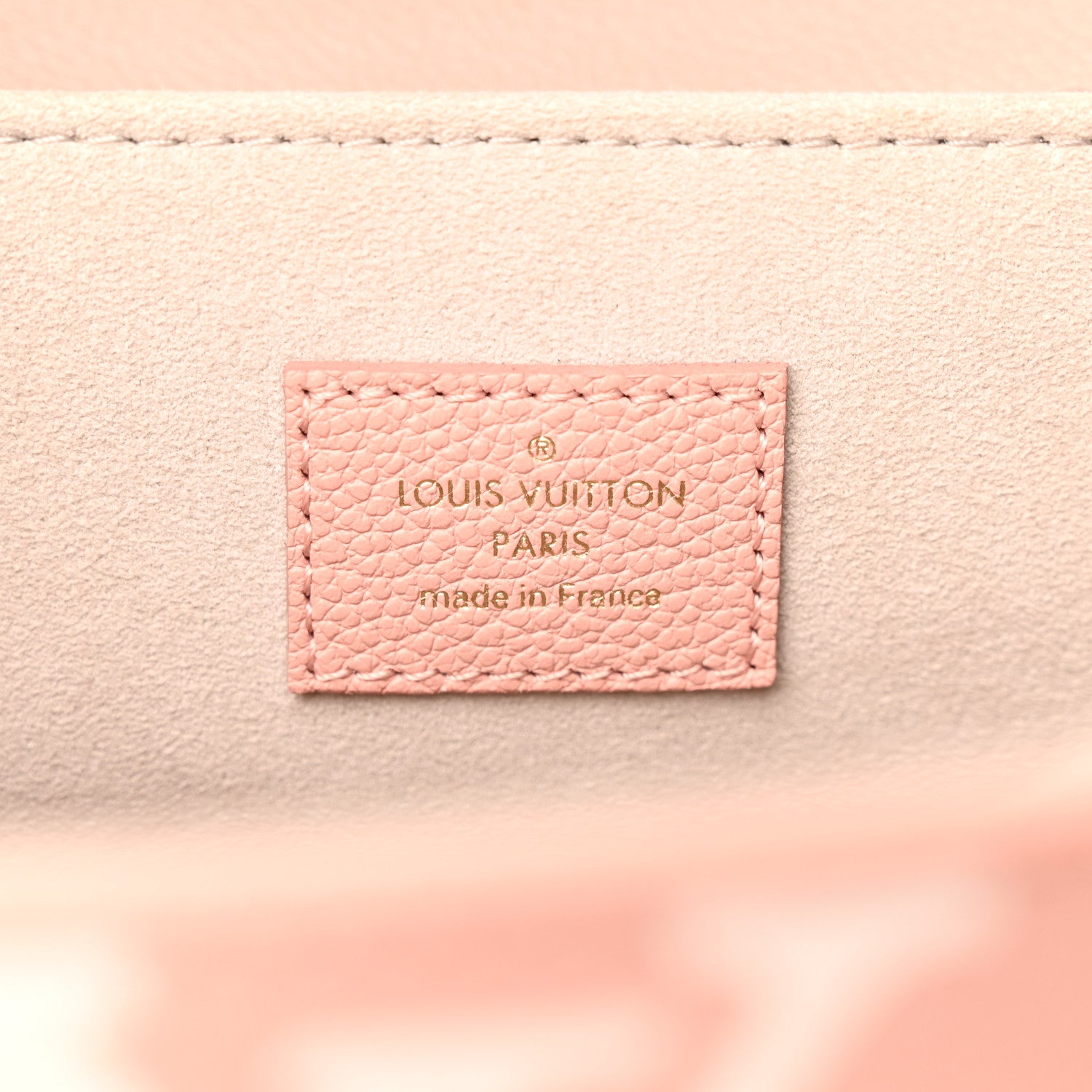 Louis Vuitton Empreinte Monogram Giant Pochette Metis Rose Trianon Cream 7 of 15