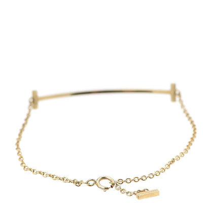 Tiffany 18K Yellow Gold T Smile Bracelet 3 of 5