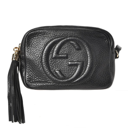 Gucci Pebbled Calfskin Small Soho Disco Bag Black 1 of 11