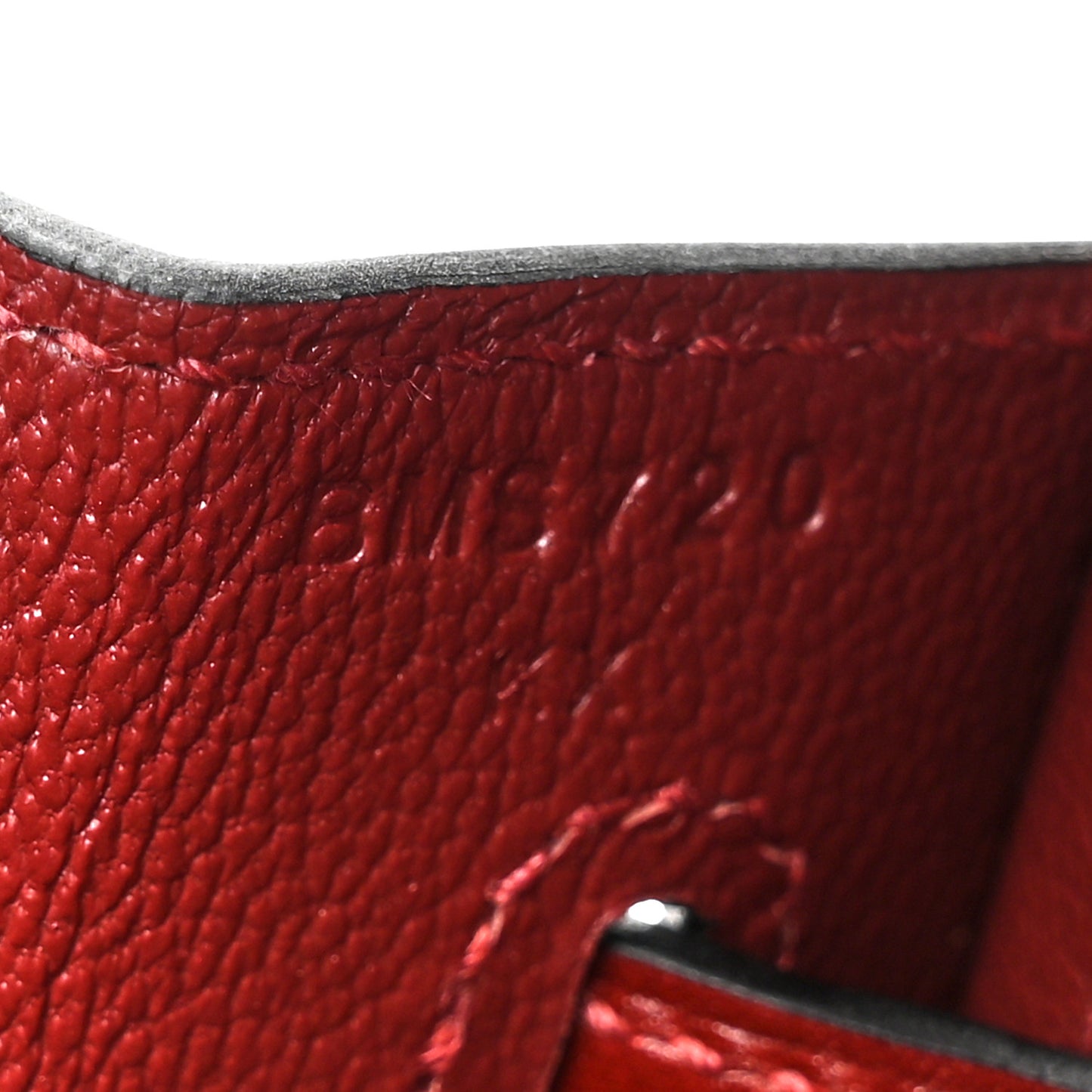 Box Birkin Sellier 25 Rouge H