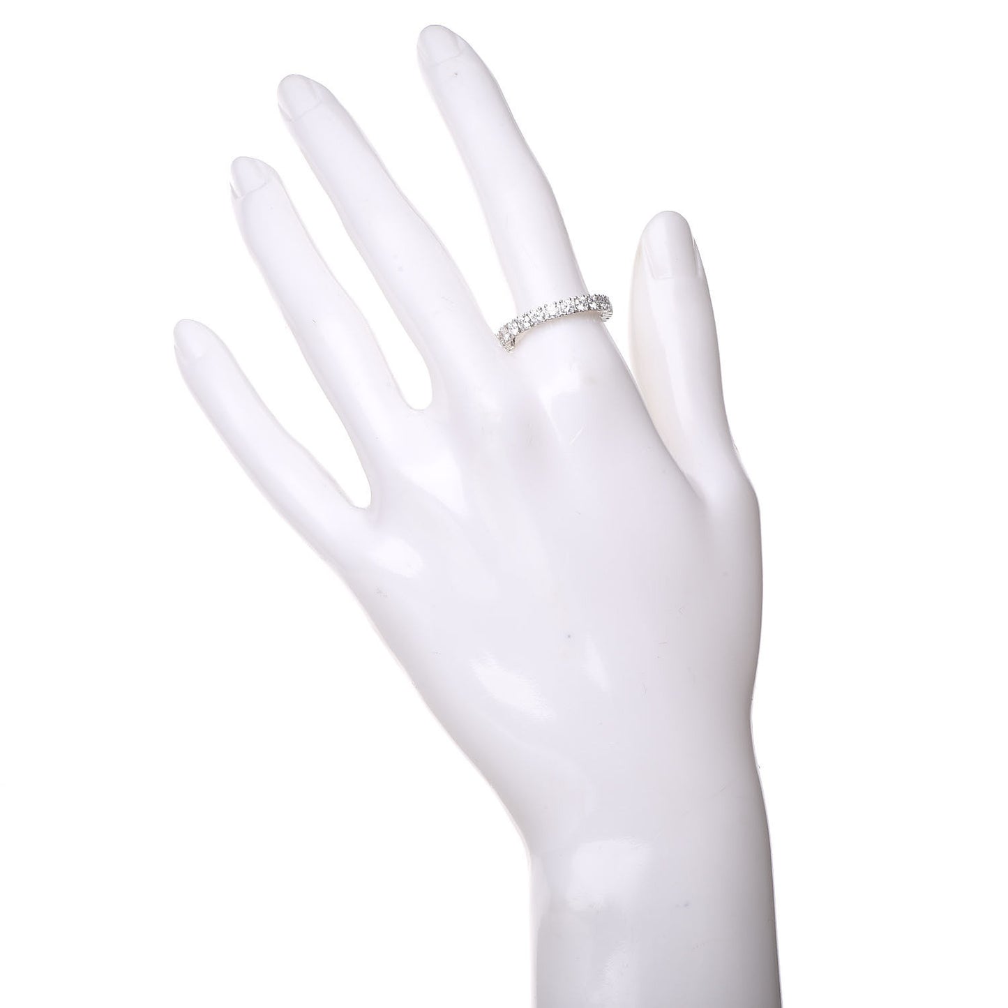 Platinum Diamond 1.58ct Eternity Ring 56 7.25